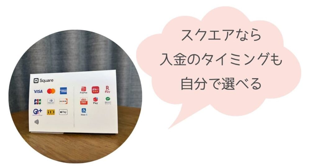 Square（Square）の入金サイクルは変更できる？最速翌営業日入金にする方法